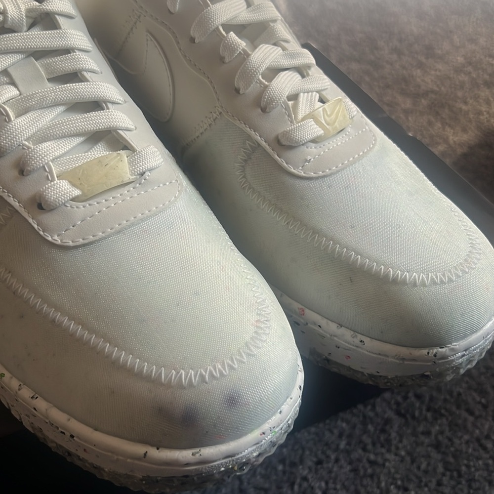 Nike Air Force 1 Crater Summit White. 7.5. Possible factory flaw (see pic) - Picture 5 of 7